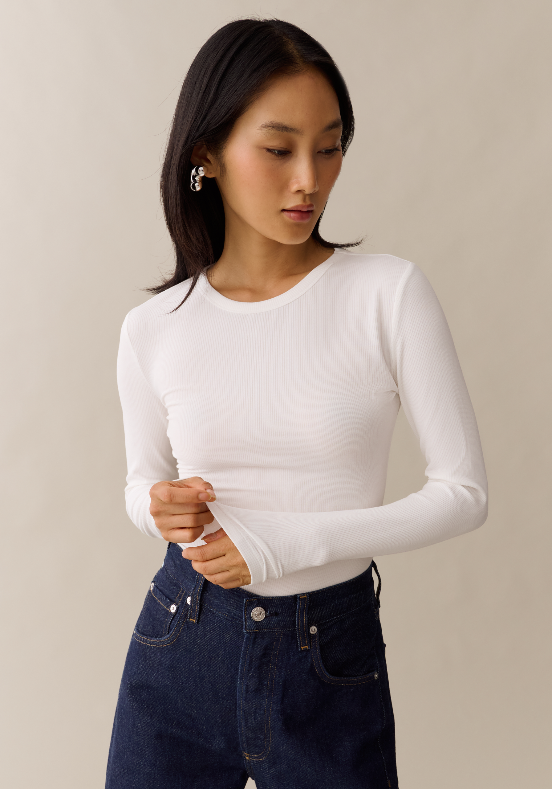 Soft Lounge Crew Neck Long Sleeve - Image 3
